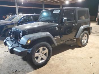  Salvage Jeep Wrangler