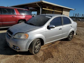  Salvage Chevrolet Aveo