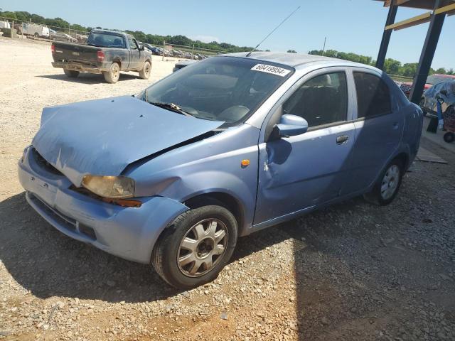  Salvage Chevrolet Aveo