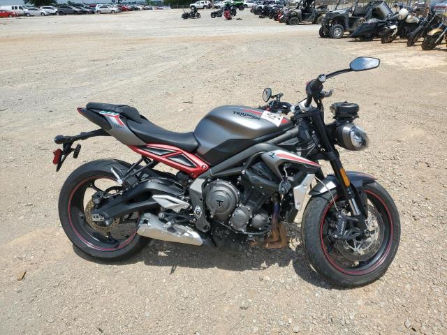  Salvage Triumph Motorcycle Street