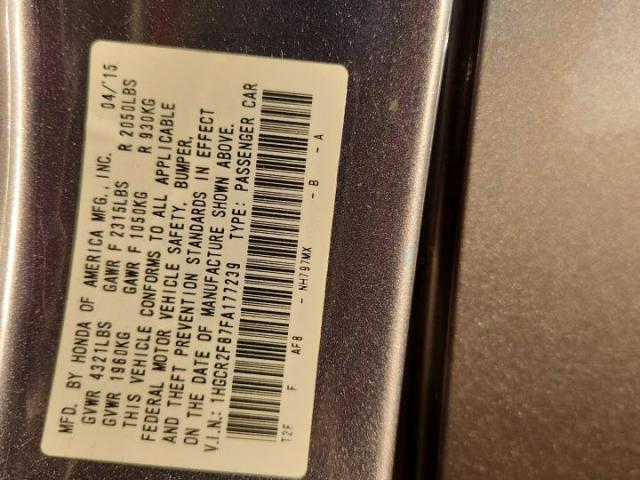 Honda Accord Exl Image 4