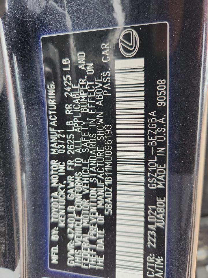 Lexus Es 350 Base Image 8