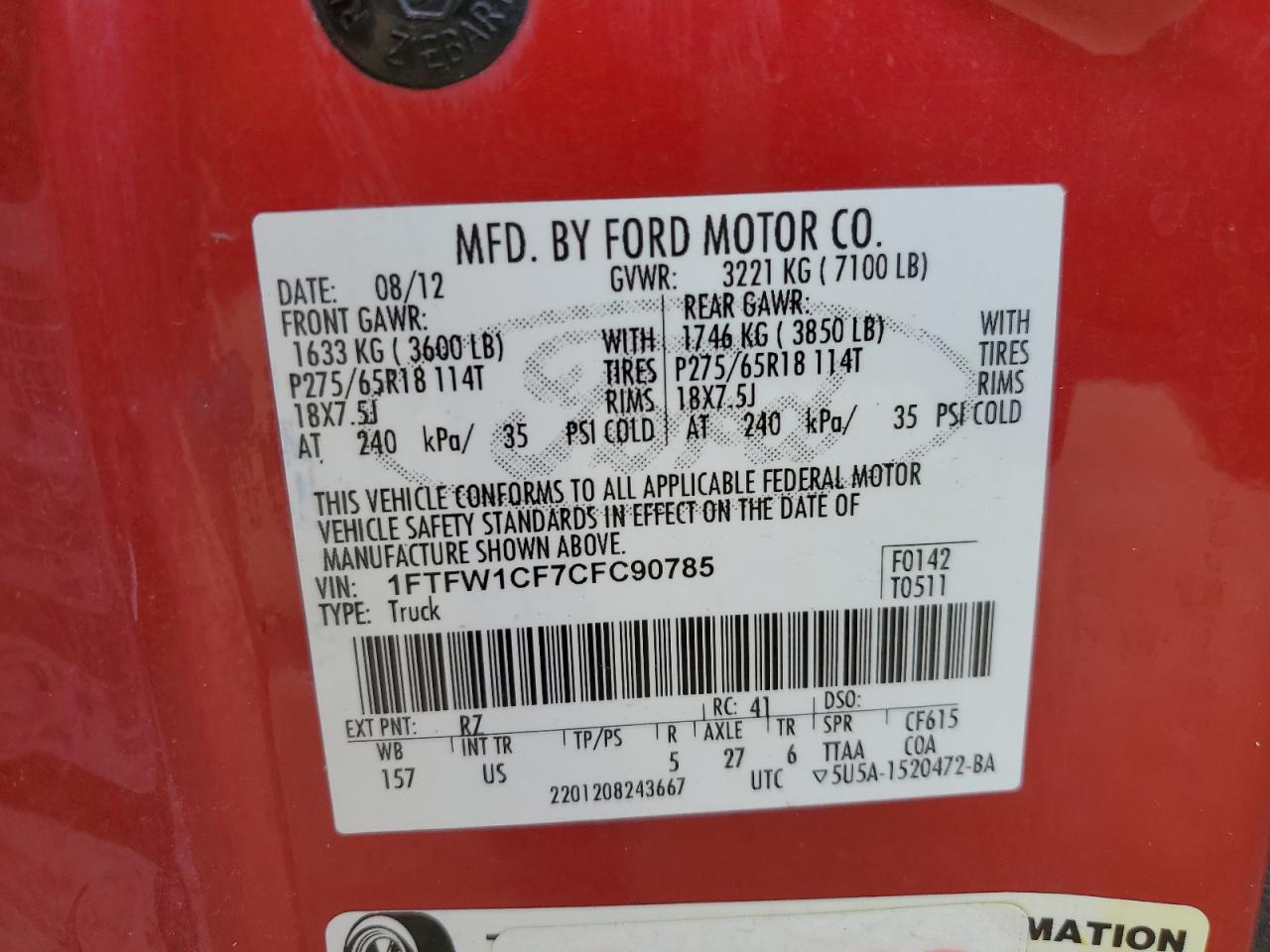 Ford F-150 Supercrew Image 9