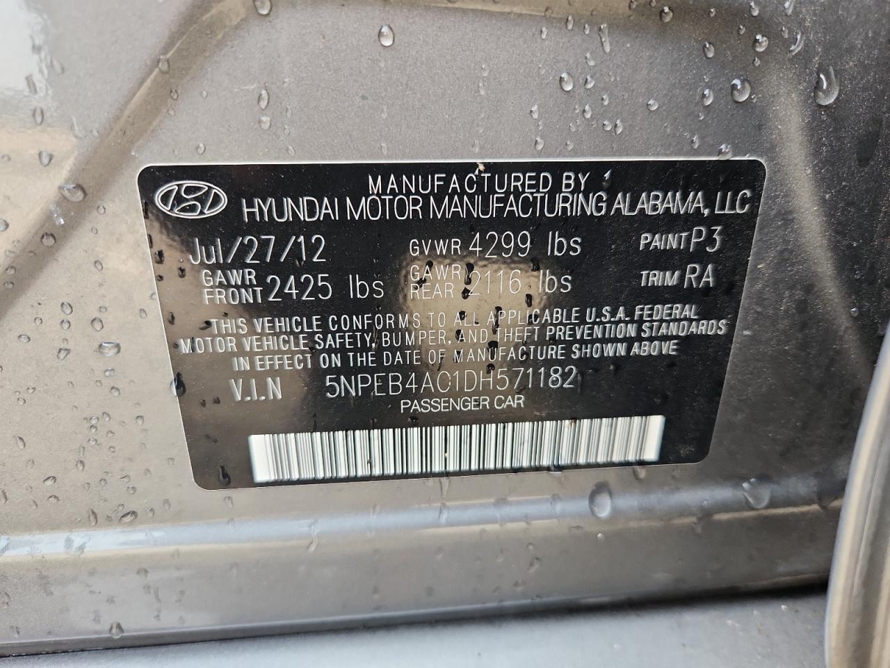 Hyundai SONATA Gls Image 12