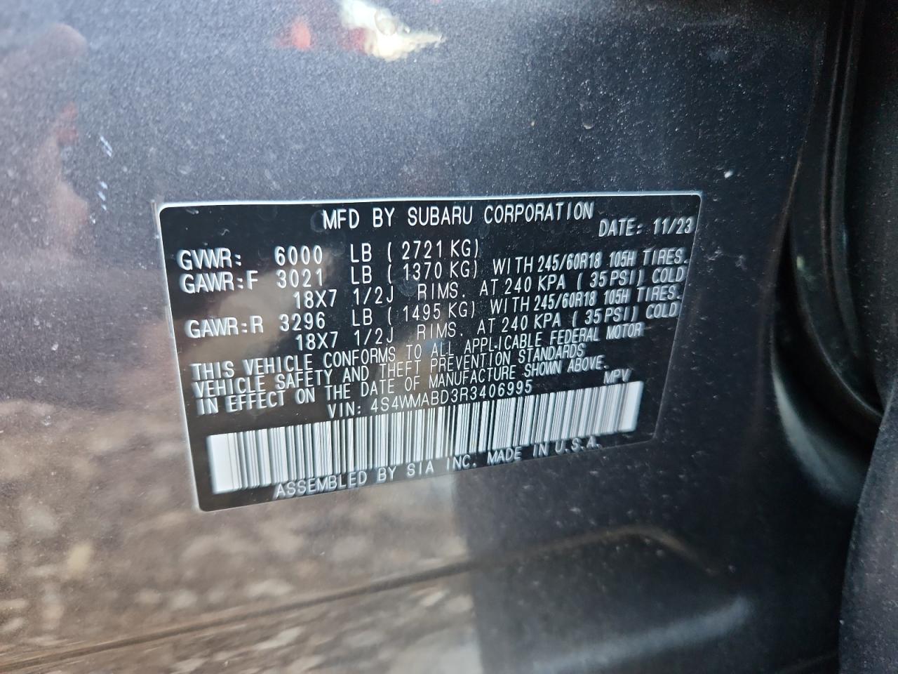 Subaru Ascent Premium Image 8