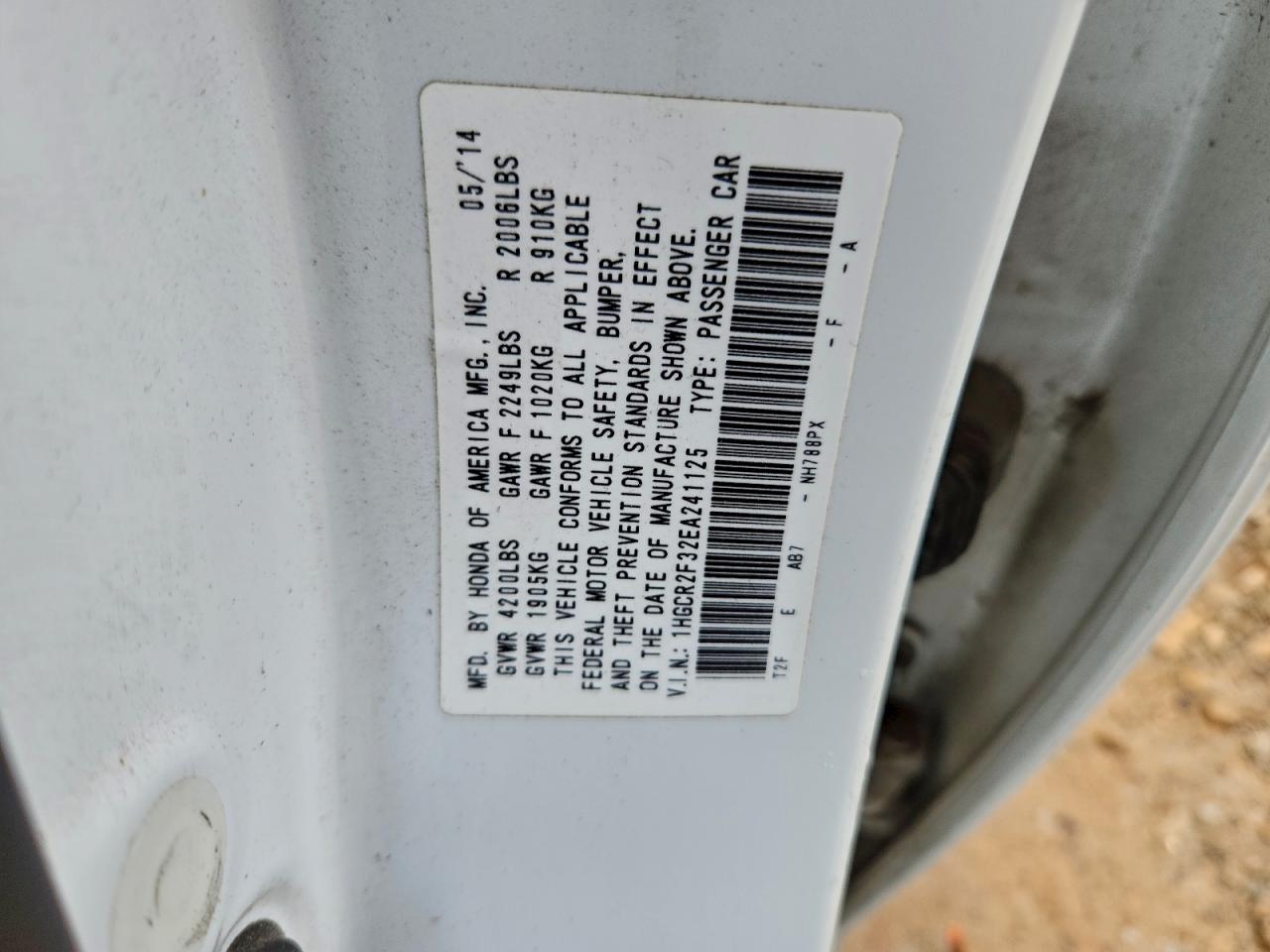 Honda Accord Lx Image 13