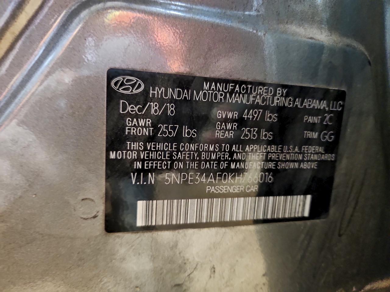 Hyundai SONATA Limited Image 8