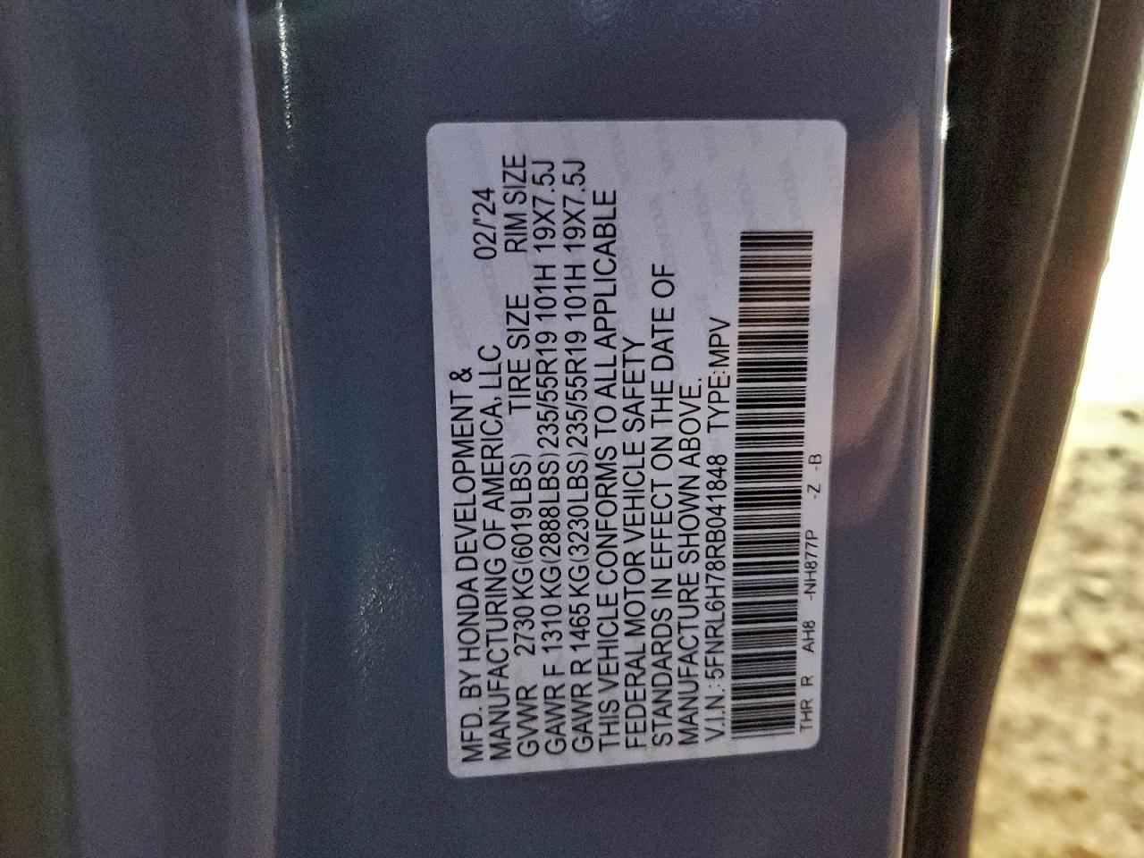 Honda Odyssey Sport Image 13