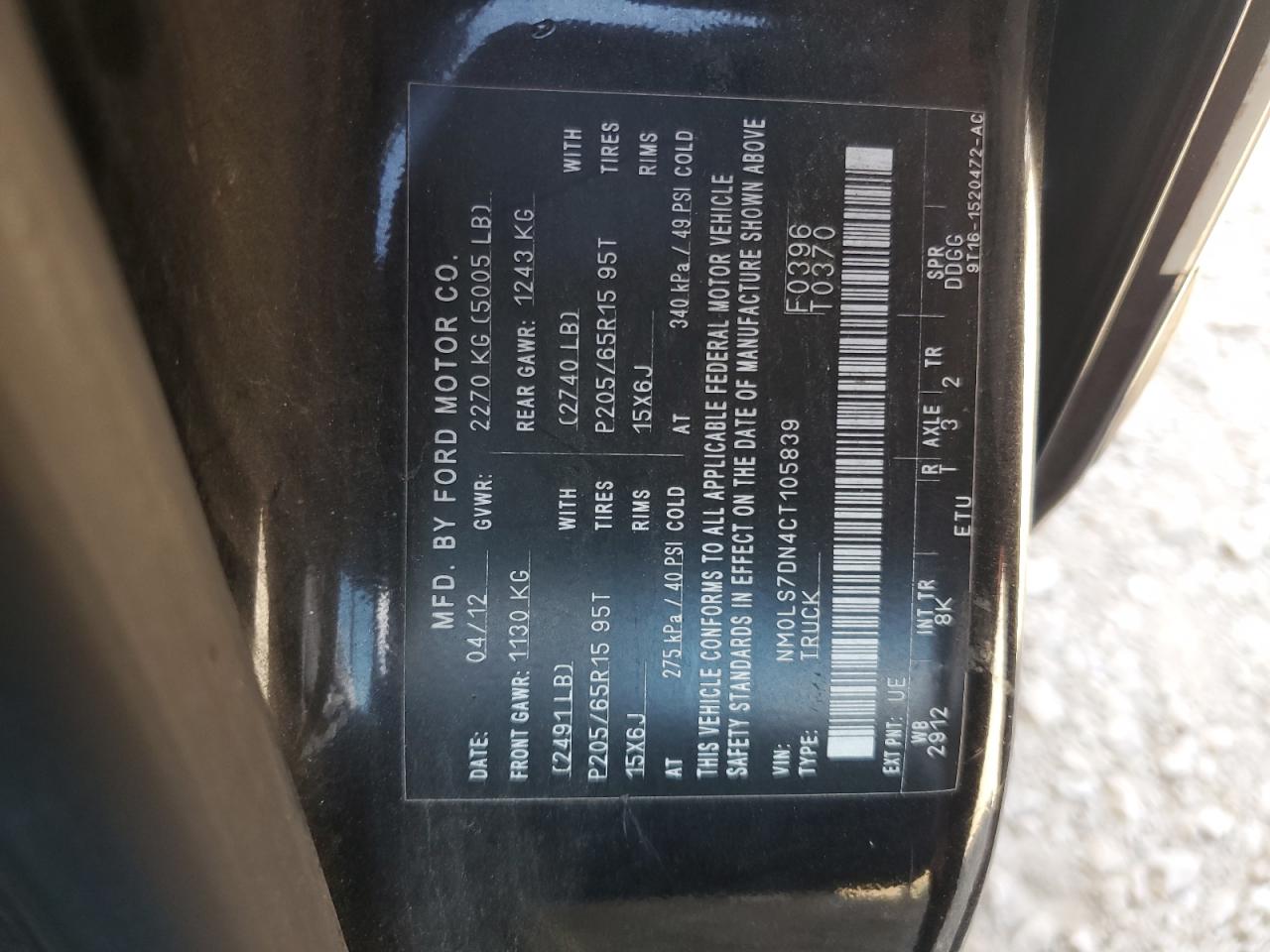 Ford Transit Xlt Image 11