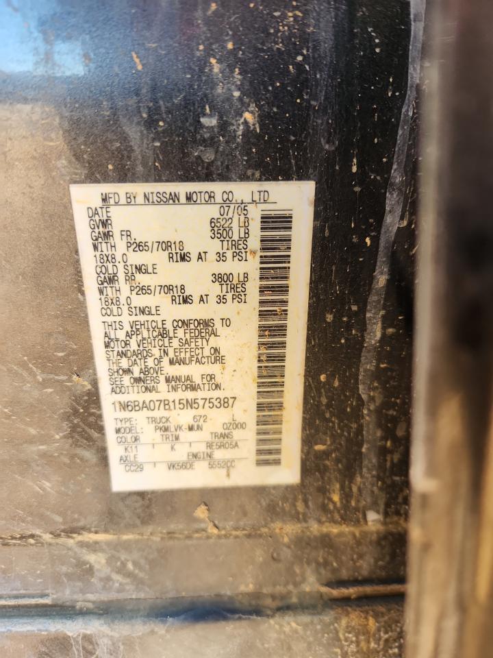 Nissan Titan Xe Image 11