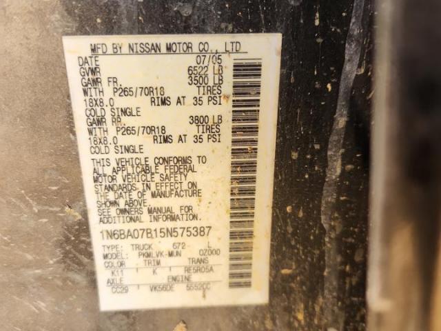 Nissan Titan Xe Image 11