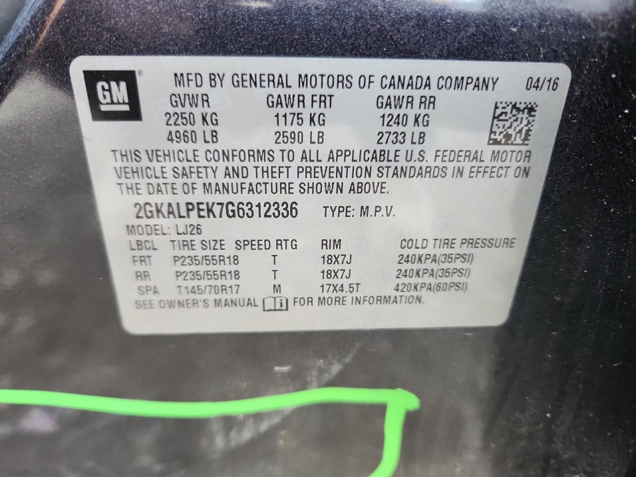 GMC Terrain Slt Image 10