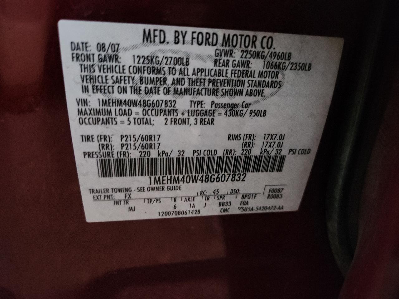 Mercury Sable Luxury Image 12