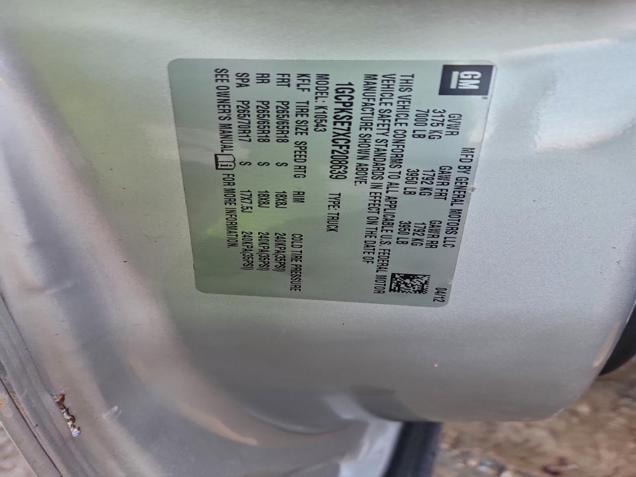 Chevrolet Silverado K1500 Lt Image 6