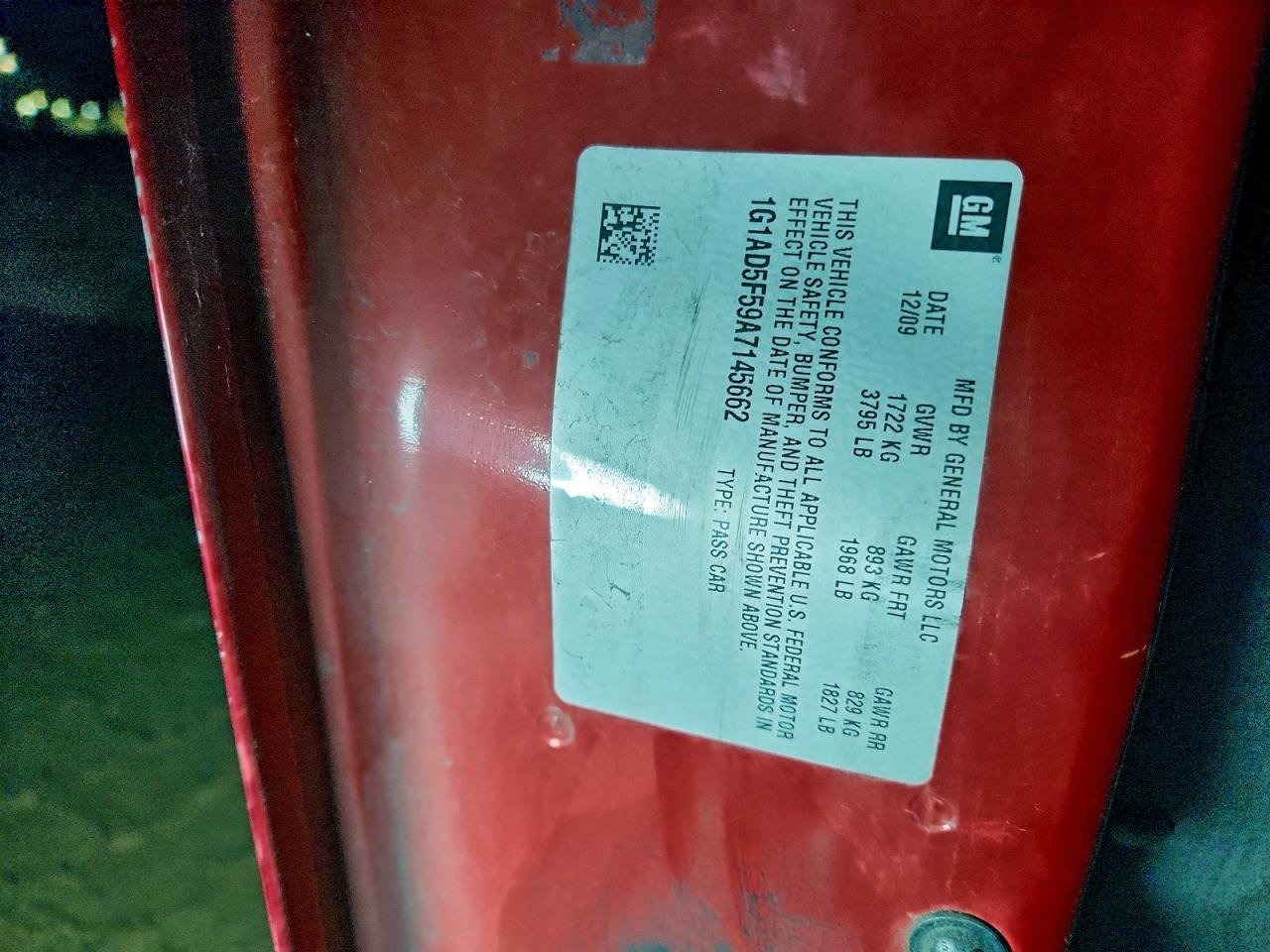 Chevrolet Cobalt 1lt Image 12