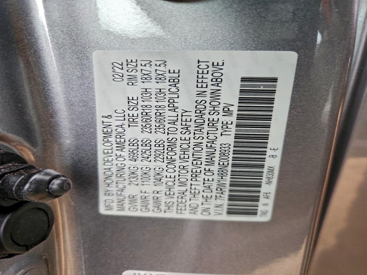 Honda Crv Exl Image 6