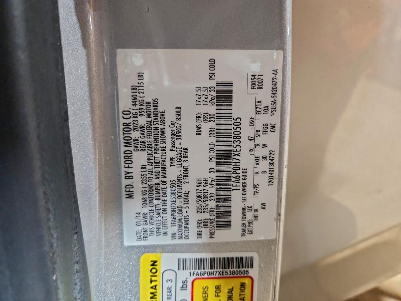 Ford Fusion Se Image 9