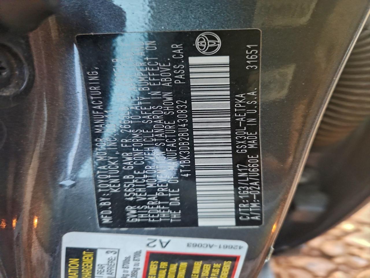 Toyota Avalon Base Image 9