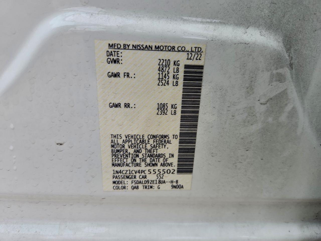 Nissan LEAF Sv Plus Image 6