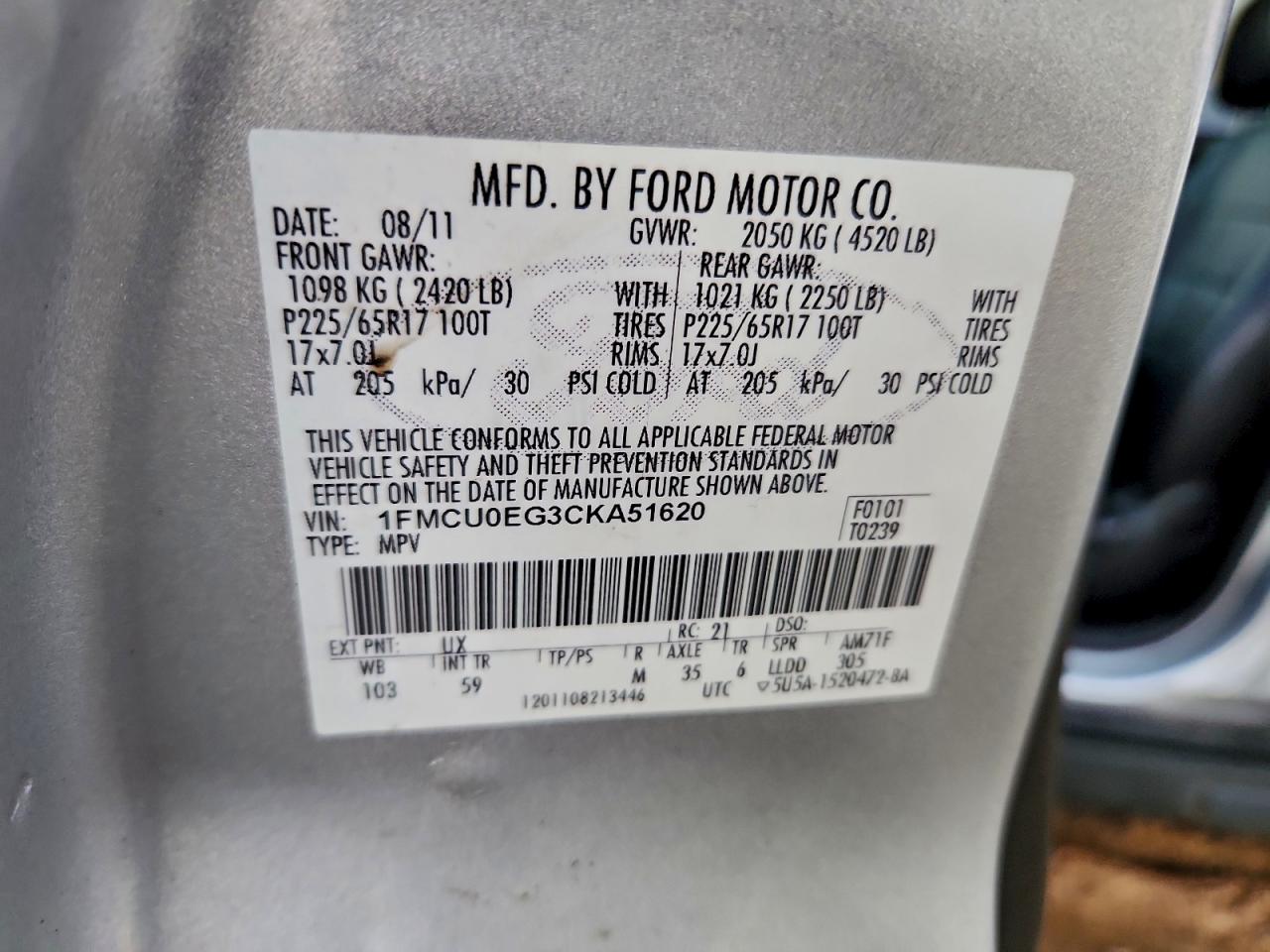 Ford Escape Limited Image 10