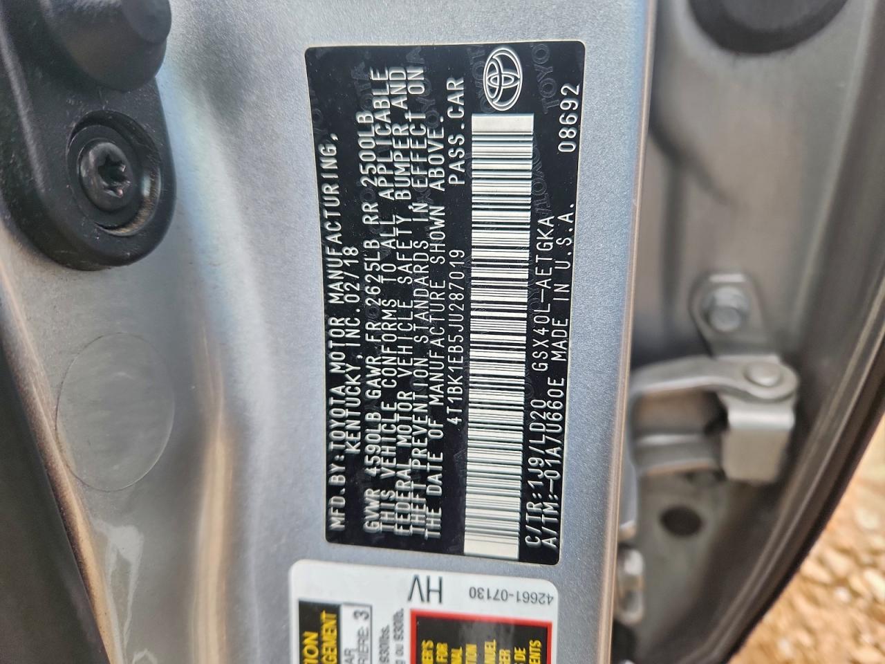 Toyota Avalon Xle Image 10