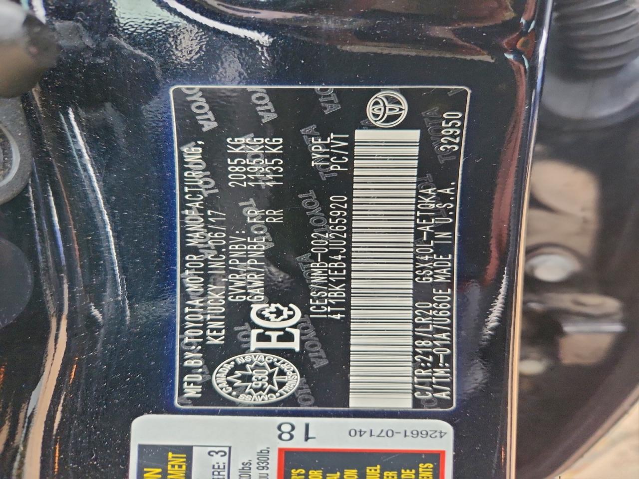 Toyota Avalon Xle Image 10