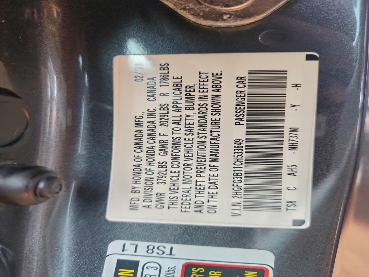 Honda Civic Exl Image 6