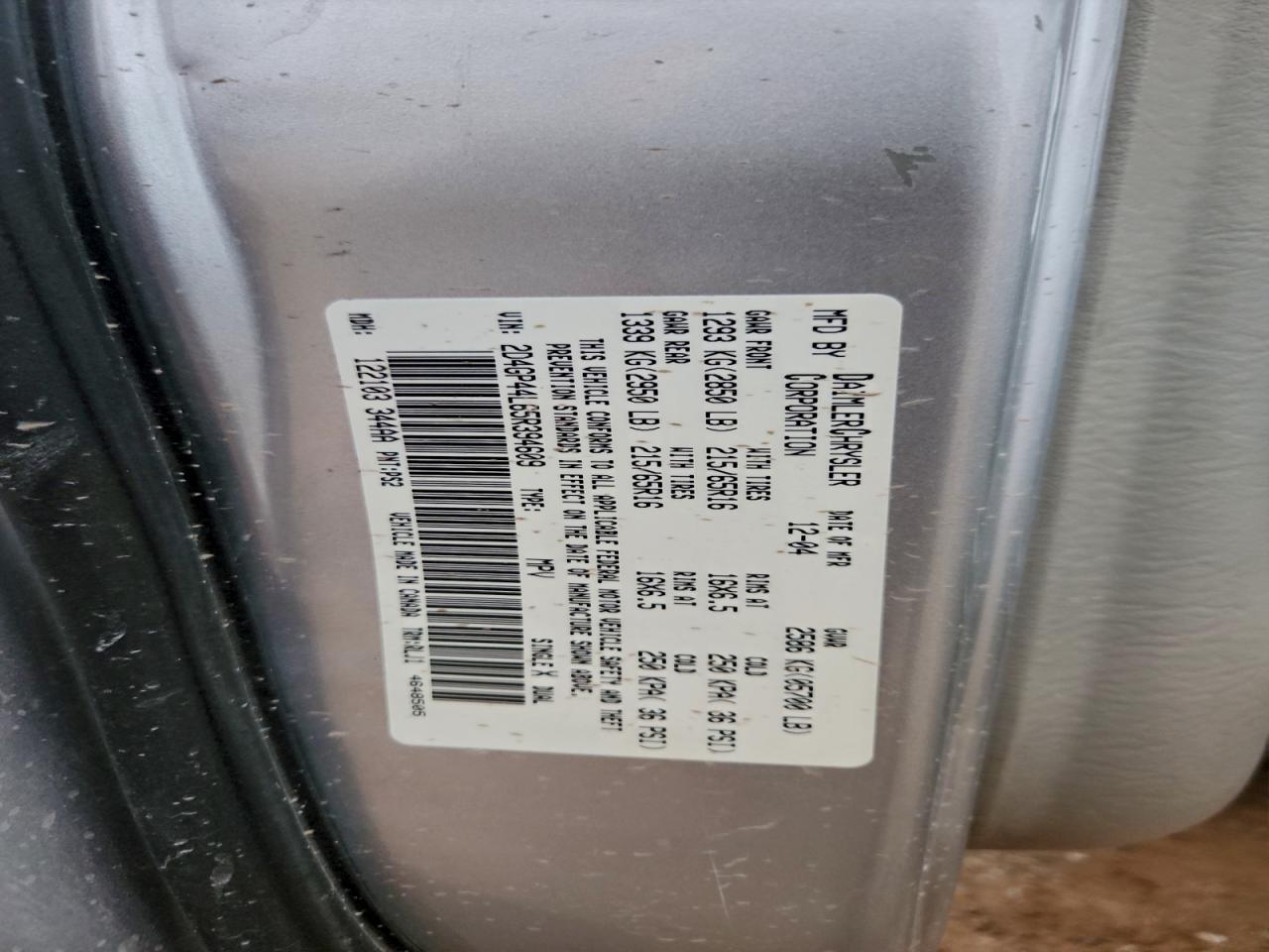 Dodge Caravan Sxt Image 6