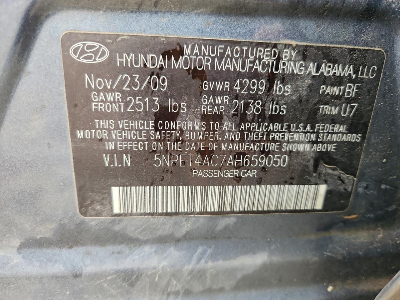 Hyundai SONATA Gls Image 11