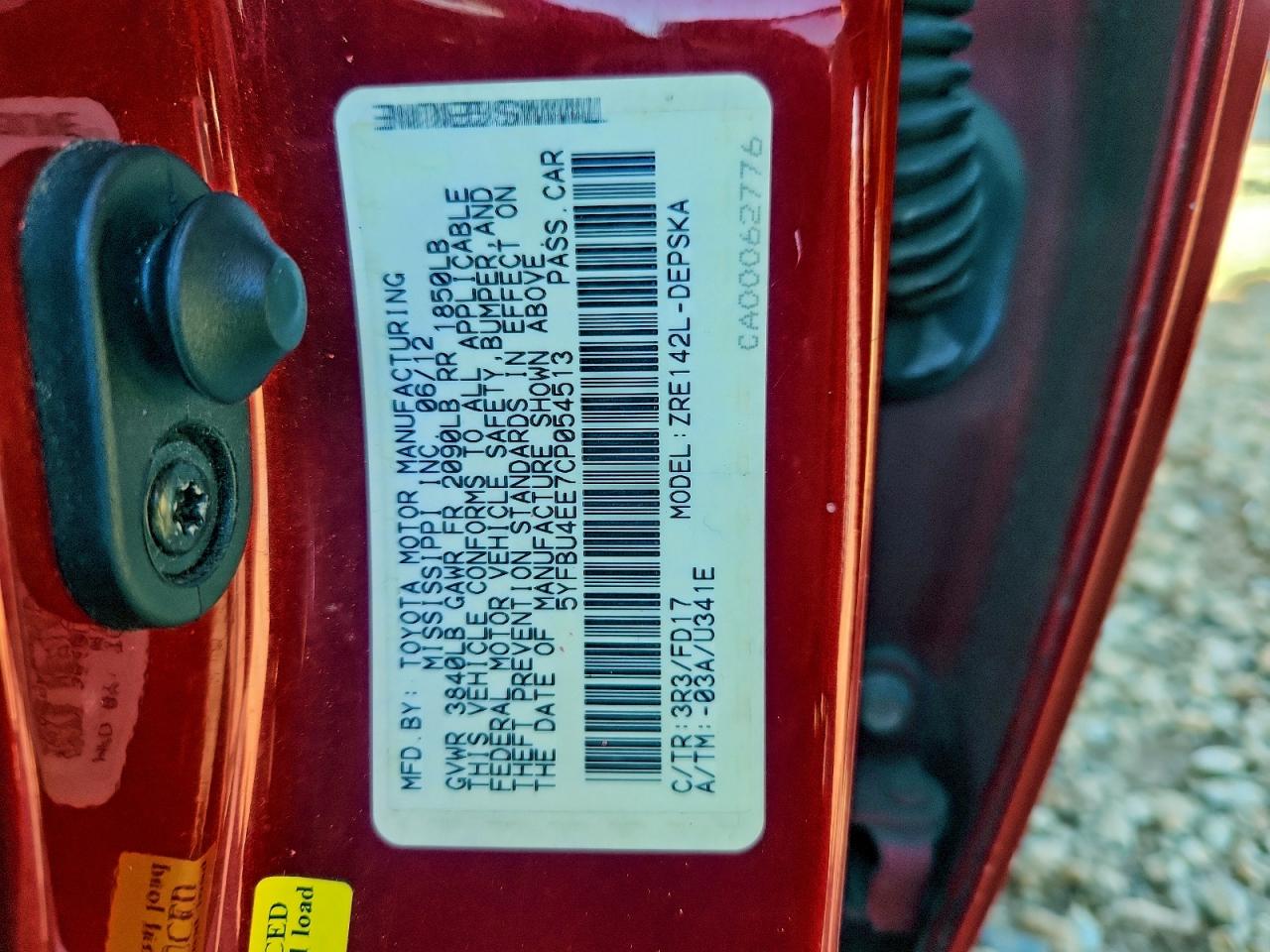 Toyota Corolla Base Image 12