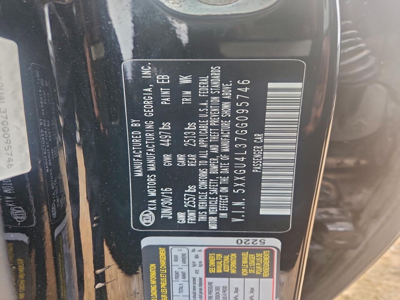 Kia Optima Ex Image 2