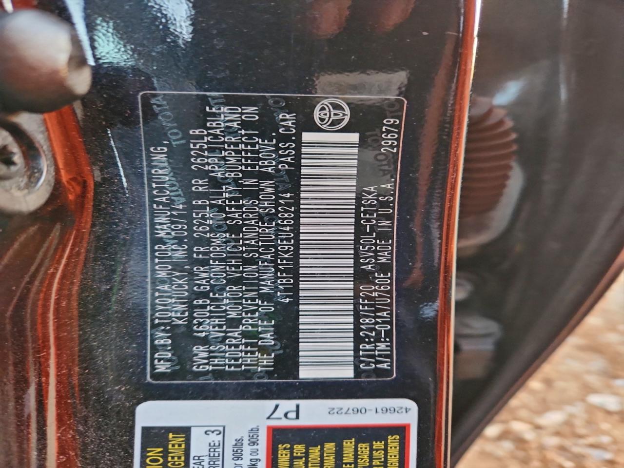 Toyota Camry L Image 6