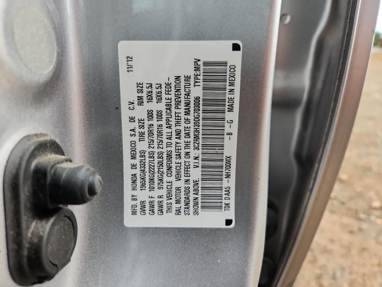 Honda Crv Lx Image 8