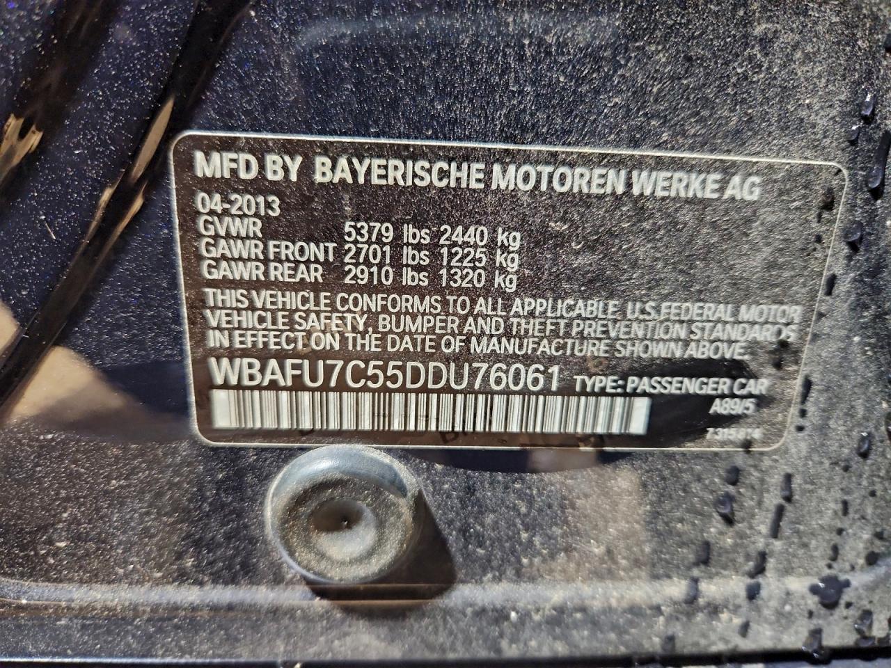 BMW 5 Series Xi Image 5