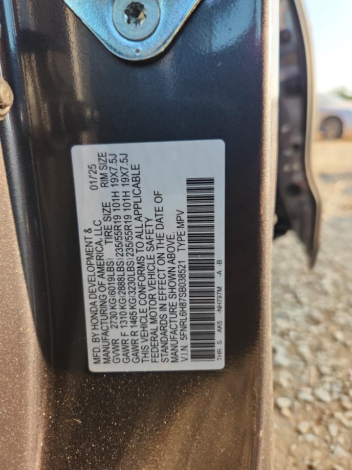 Honda Odyssey Touring Image 6