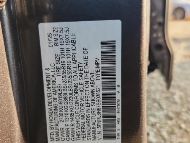 Honda Odyssey Touring Image 6