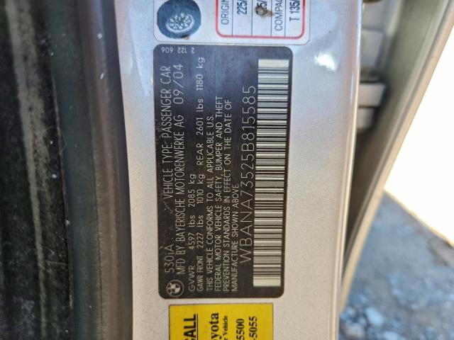 BMW 5 Series I Image 2