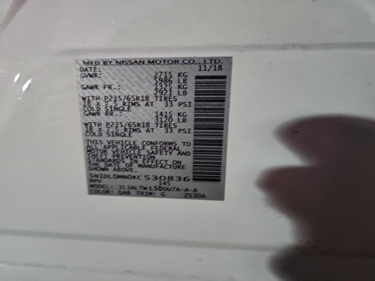 INFINITI Qx Luxe Image 10