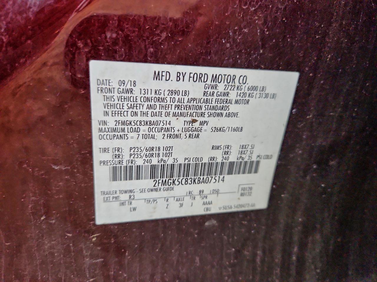 Ford Flex Sel Image 12